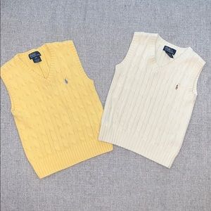 2 Polo sweater vest